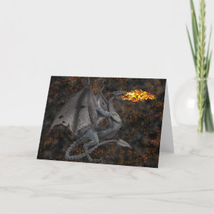 Fire-Breathing Dragon Card