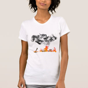Fire Breathing Dragon Smoked Your Unicorn T-Shirt
