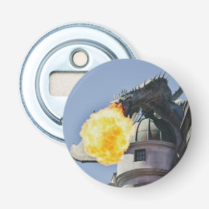 Fire Breathing Dragon Statue Bottle Opener