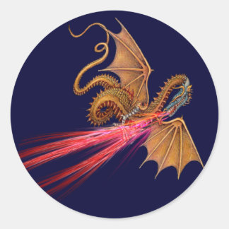 Fire breathing dragon - Sticker