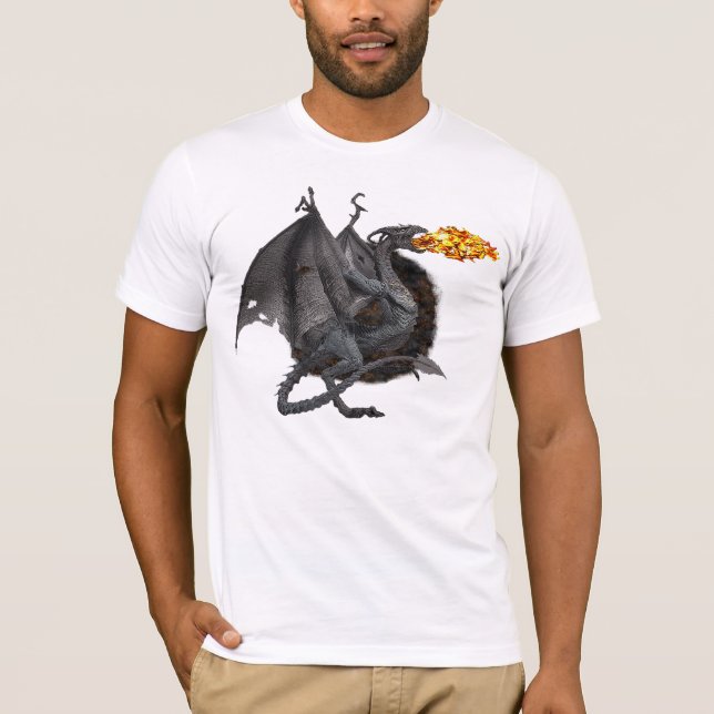 Fire-Breathing Dragon T-Shirt (Front)