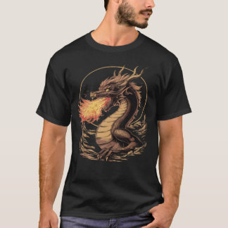 Fire Breathing Dragon T-Shirt