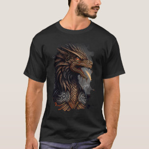 Fire breathing eagle of freedom and strength T-Shirt
