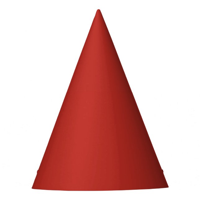 Fire Brick Party Hat (Front)