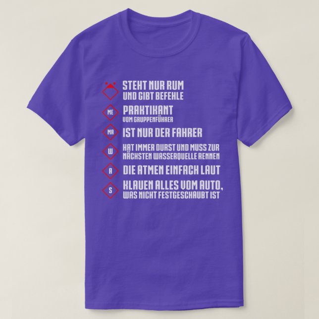 Fire Brigade FFW Fire Groups  T-Shirt (Design Front)