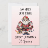 Fire Brigade/Firefighters Personalised Christmas 