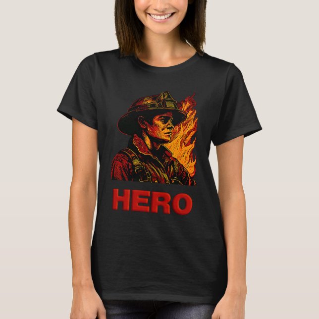 Fire brigade hero T-Shirt (Front)