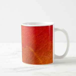 Fire - Bright Orange Red Yellow Abstract Art Coffee Mug