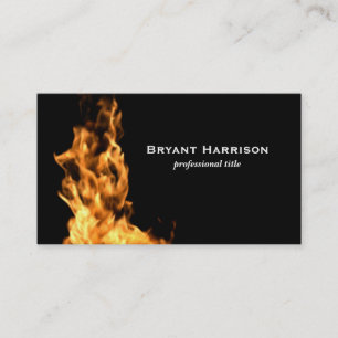 Fire Business Card