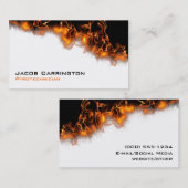 Fire! Business Card (Front/Back)