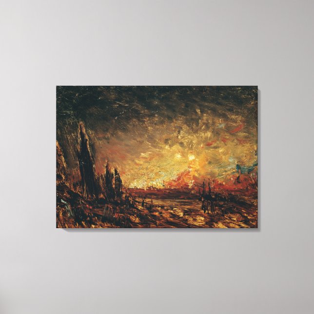 Fire Canvas Print (Front)