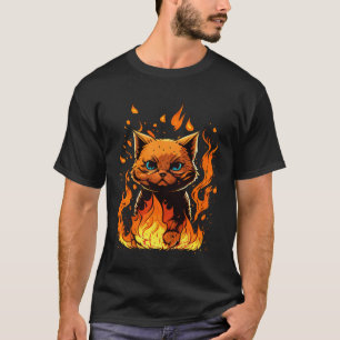 Fire Cat T-Shirt