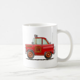 Fire Chief Car Firefighter Fireman Coffee Mug