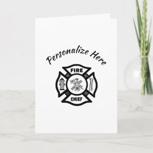 Fire Chief Card
