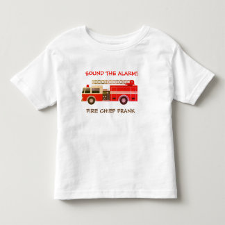 Fire Chief Fire Truck Fire Engine Toddler T-shirt