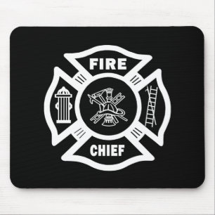 Fire Chief Mouse Mat
