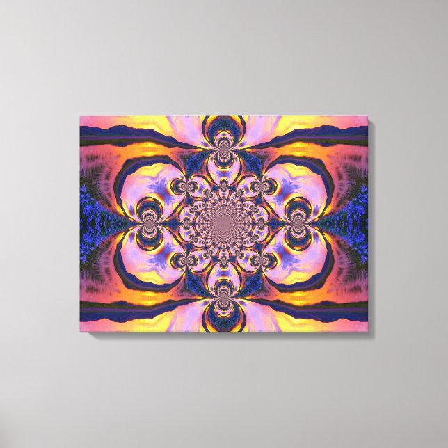 Fire Clouds Canvas Prints (Front)