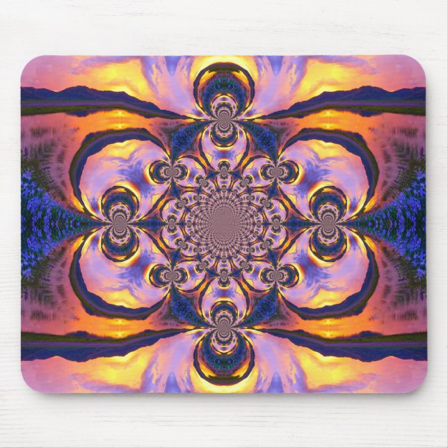 Fire Clouds Mousepad (Front)