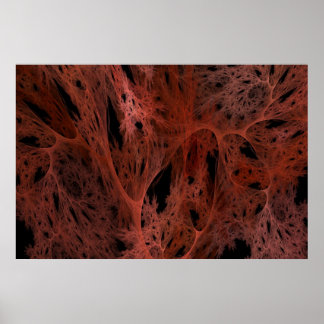 Fire cobweb poster