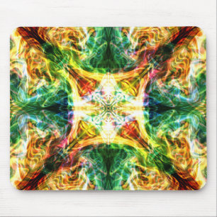 Fire Coloured Vapours Mousepad