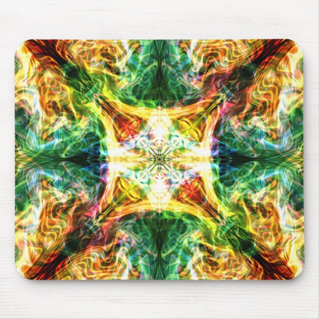 Fire Coloured Vapours Mousepad (Front)