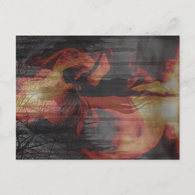 Fire Dancer Postcard (Front)