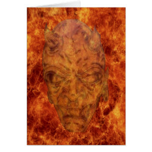 Fire Demon Card