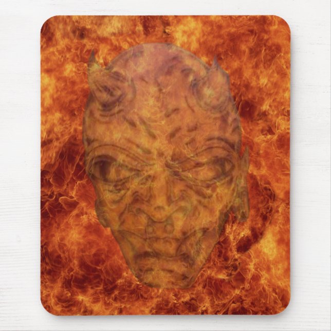 Fire Demon Mousepad (Front)