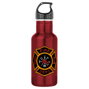 Fire Department Badge 532 Ml Water Bottle