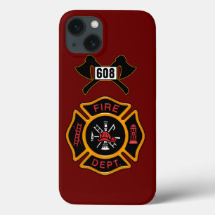 Fire Department Badge iPhone 13 Case