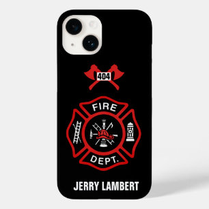 Fire Department Badge Custom Case-Mate iPhone 14 Case