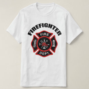 Fire Department Badge T-Shirt