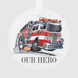 Fire Department Firefighter Ornament