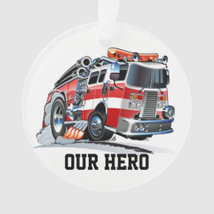 Fire Department Firefighter Ornament
