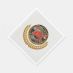 Fire Department Napkin