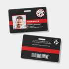 Fire Department Personalised Photo Firefighter ID