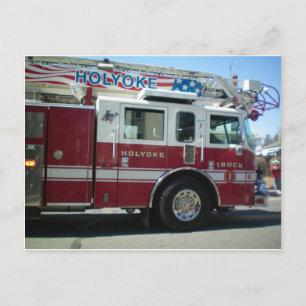 Fire Department Postcard
