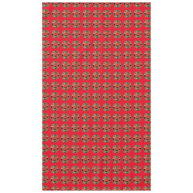 Fire Department Tablecover Tablecloth (Front)