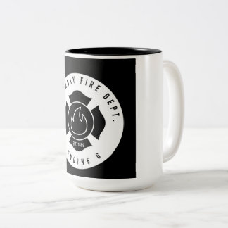 Fire department  Two-Tone coffee mug