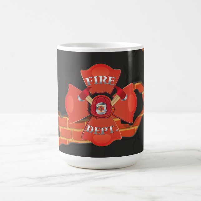 Fire Dept Logo Coffee Mug (Center)