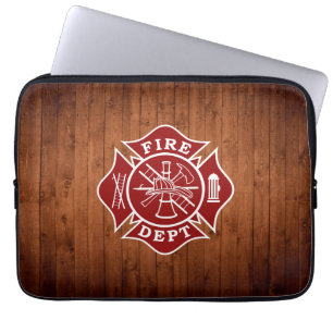 Fire Dept Maltese Cross Laptop Bag