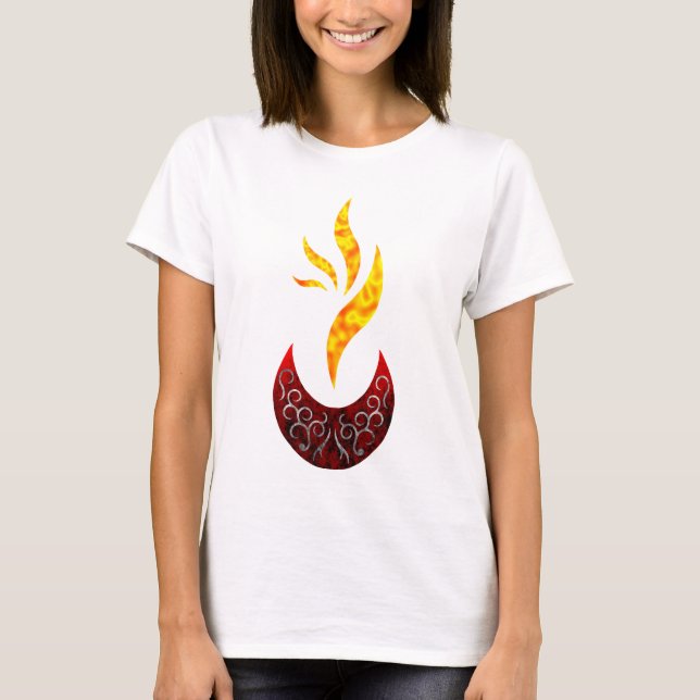 Fire Design T-Shirt (Front)