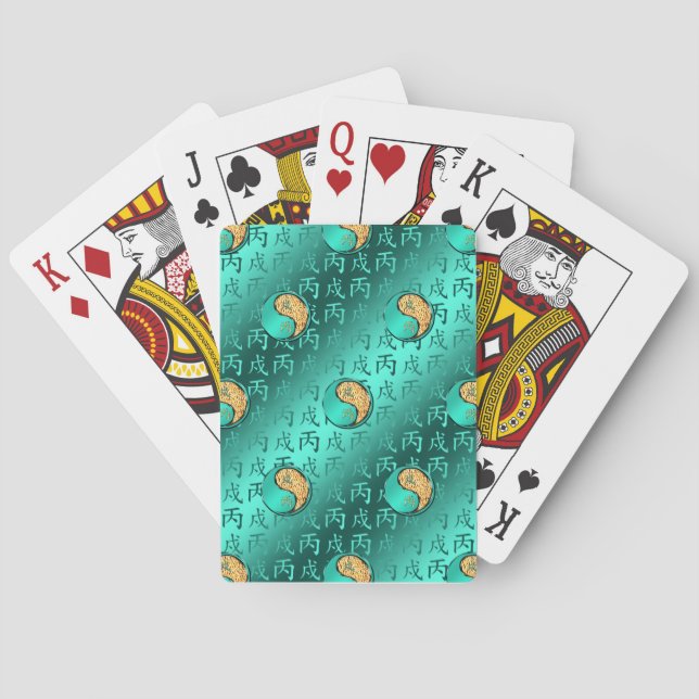 Fire Dog Playing Cards (Back)