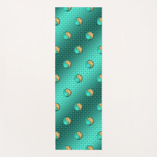 Fire Dog Yoga Mat (Front)