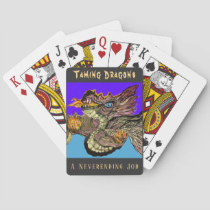 Fire Dragon Energy Healing Playing Cards