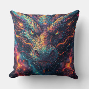 🐉 Fire Dragon Energy Mythical Home Decor 🔥 Cushion