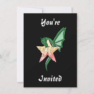 Fire Dragon Invitation