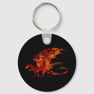 Fire Dragon Key Ring