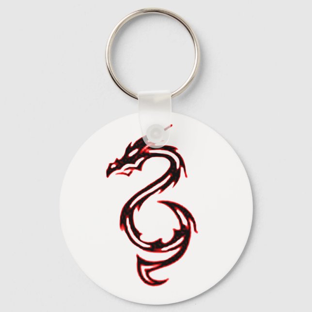 Fire Dragon Key Ring (Front)