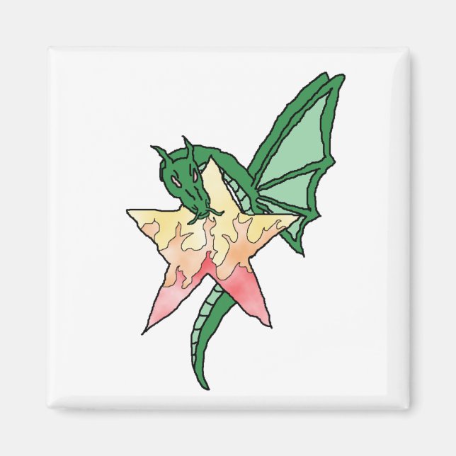 Fire Dragon Magnet (Front)